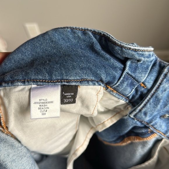 Veronica Beard Addie Paperbag Waist Tapered Jeans 30 - Picture 10 of 13